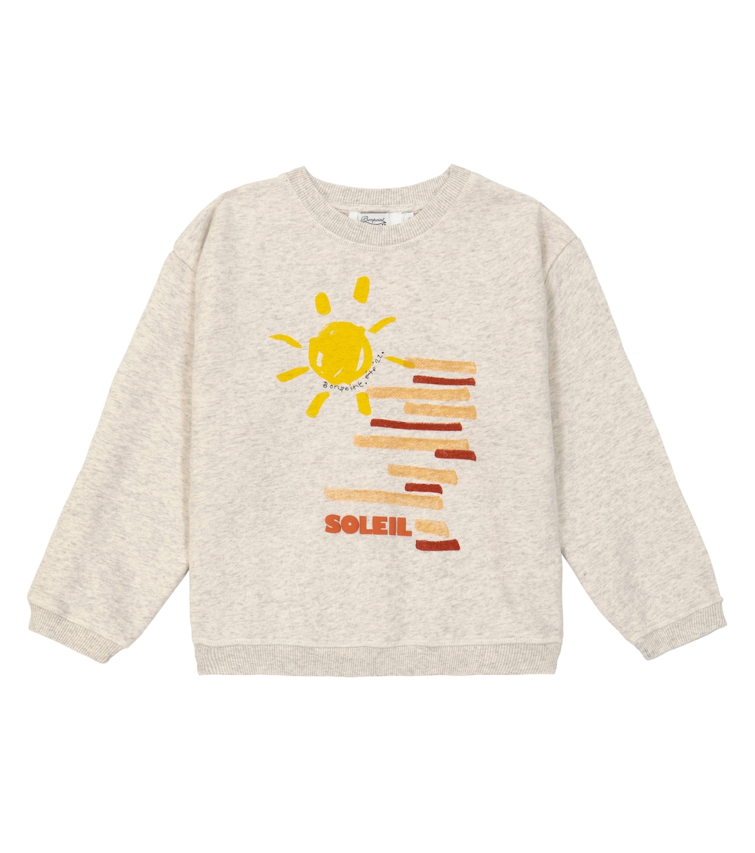 

Хлопковая толстовка с принтом Tonino Bonpoint, Upb Beige