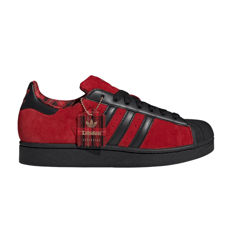 

Кроссовки adidas Superstar 'London', красный