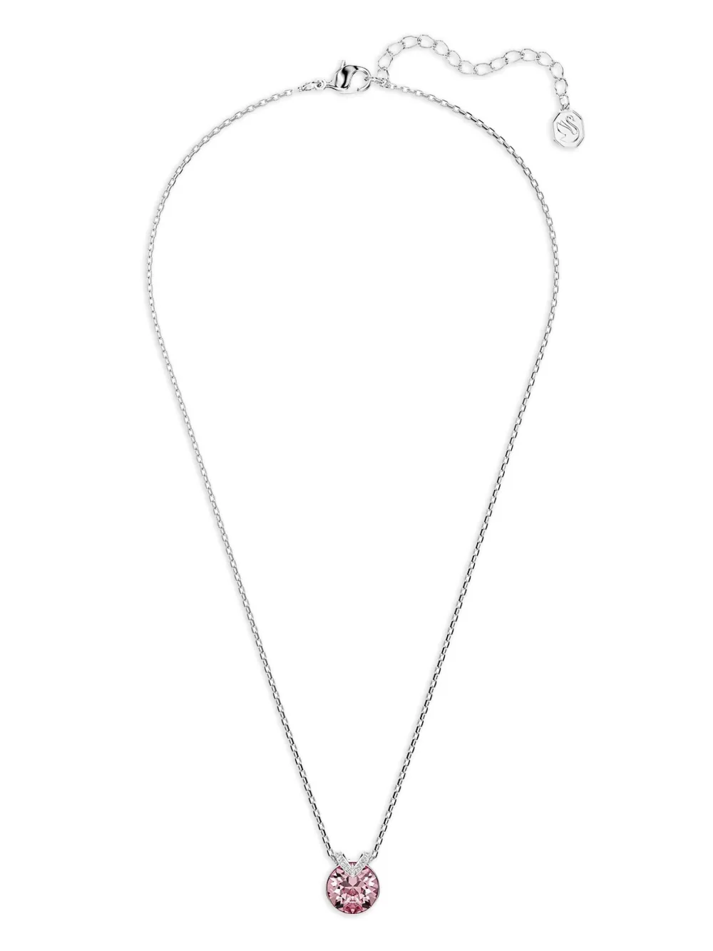 

Колье Bella V с кристаллами Swarovski, серебяный