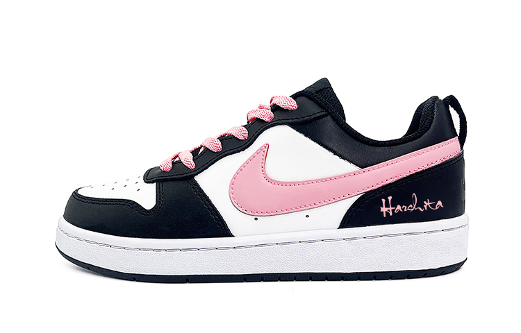 

Кроссовки Nike Court Borough Skateboard Shoes Women's Low-Top Pink, Розовый, Кроссовки Nike Court Borough Skateboard Shoes Women's Low-Top Pink