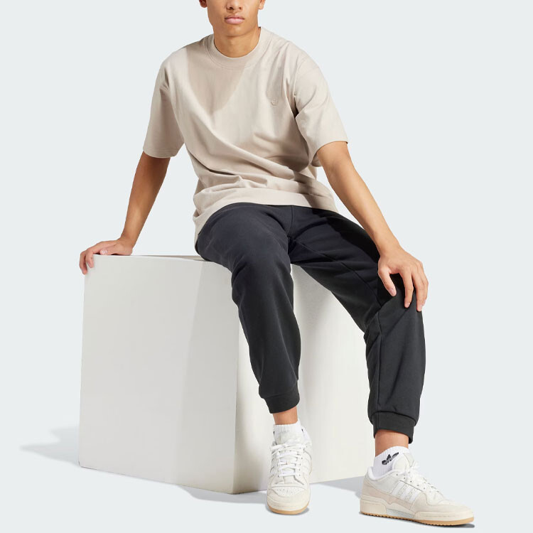 FUTURE ROAD трикотажные спортивные штаны мужские черные Adidas Originals, черный — фото 3