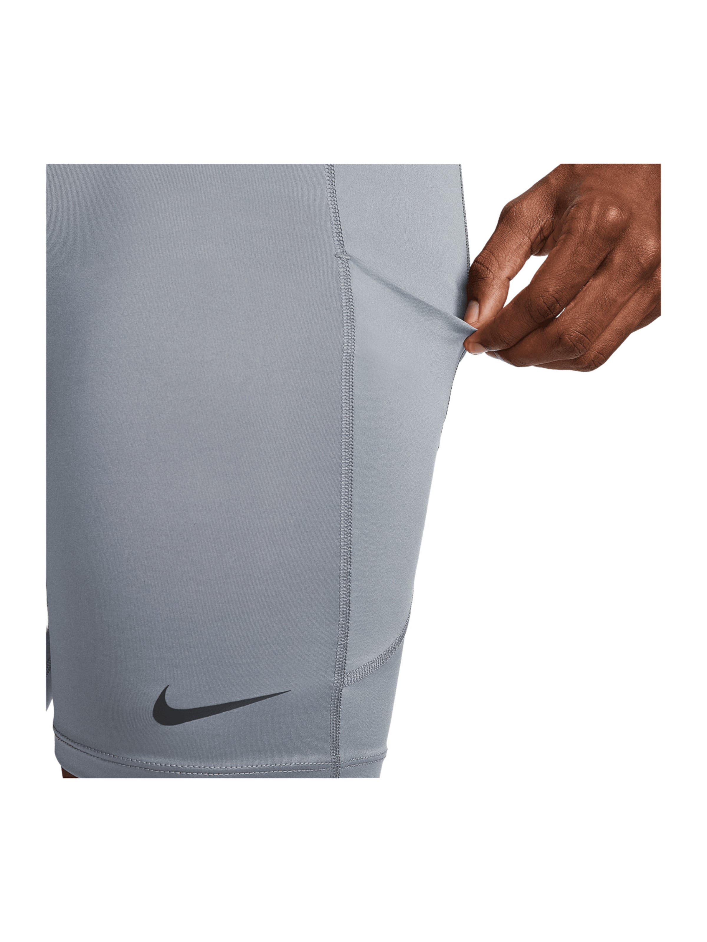NIKE Узкое спортивное нижнее белье в сером цвете — фото 3