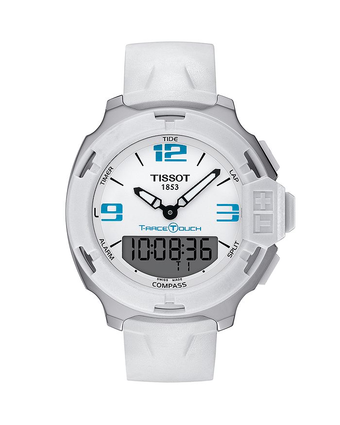 

Часы Tissot T-Race Touch, 42,2 мм, белый