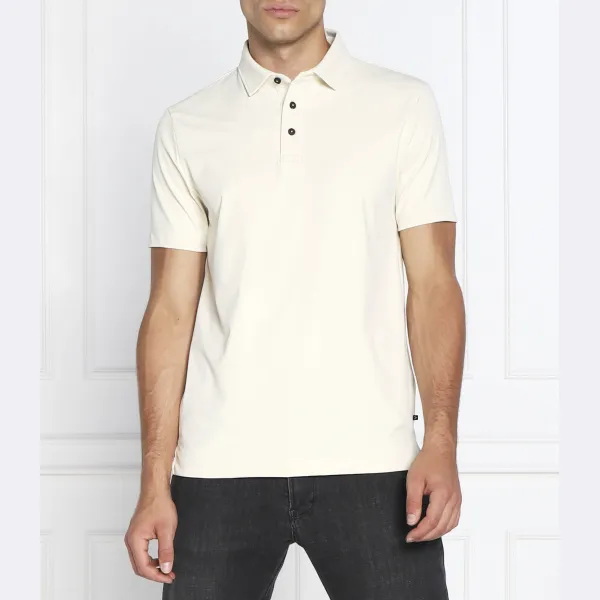 

Polo Place 41_p стандартной посадки Boss, бежевый