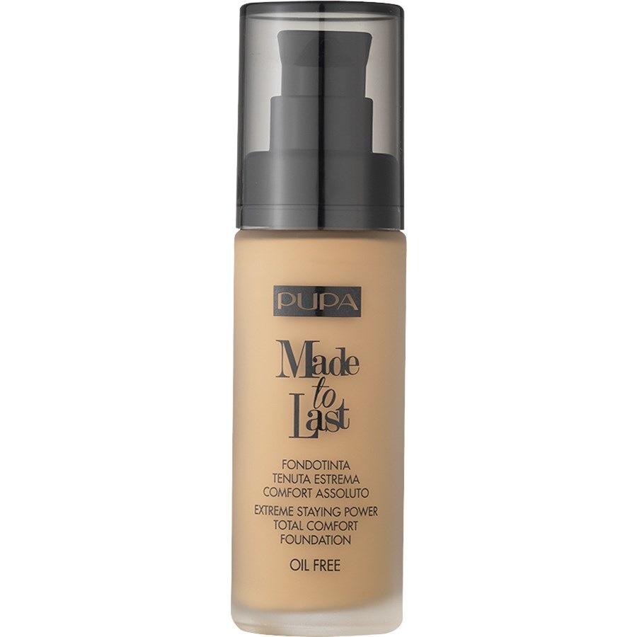 

Тональная основа PUPA Milano Made To Last Foundation, No. 003 Dark Ivory / 30 ml