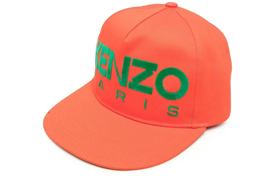 

Бейсболка с вышитым логотипом KENZO, оранжевая
