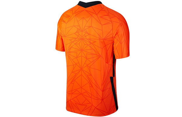 Спортивная футболка holland national team 20/21 authentic vapor match home jersey 'orange' Nike, оранжевый — фото 2