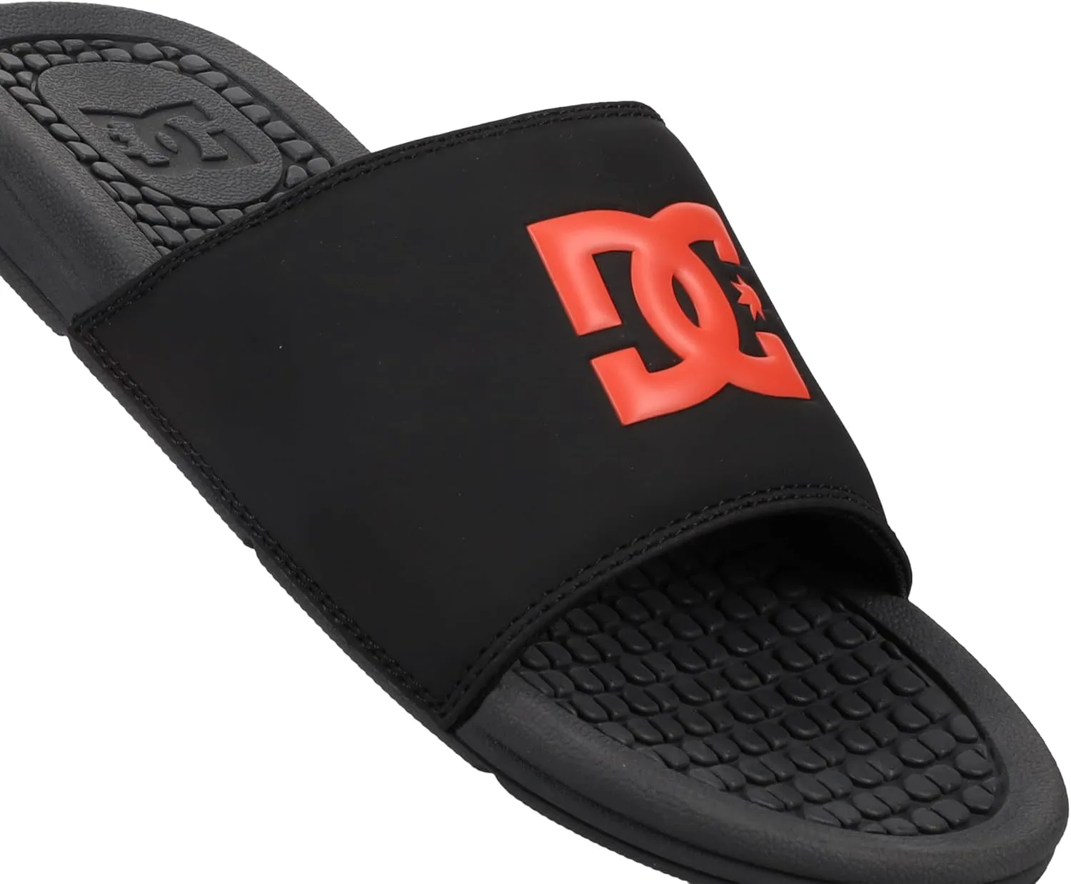 Мужские шлепанцы DC Bolsa DC Shoes, черный/серый/красный — фото 2