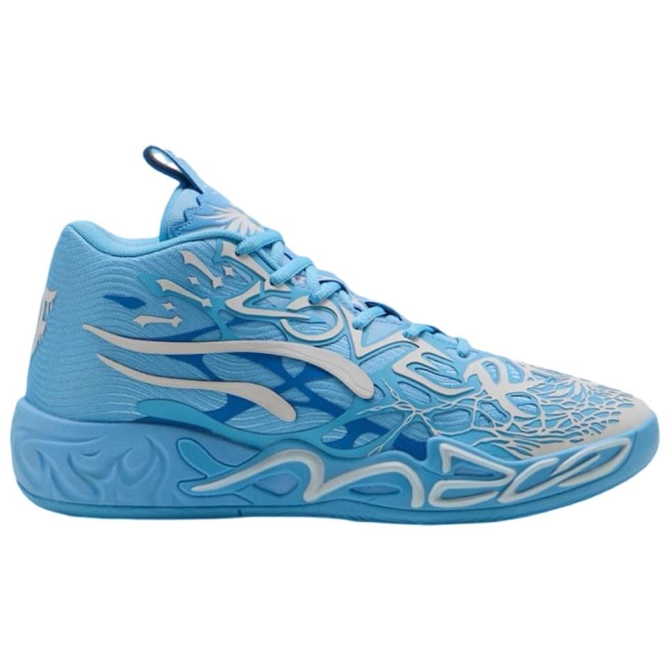 Баскетбольные кроссовки LaMelo Ball MB.04 LaFrancé Puma, серо-голубой — фото 2