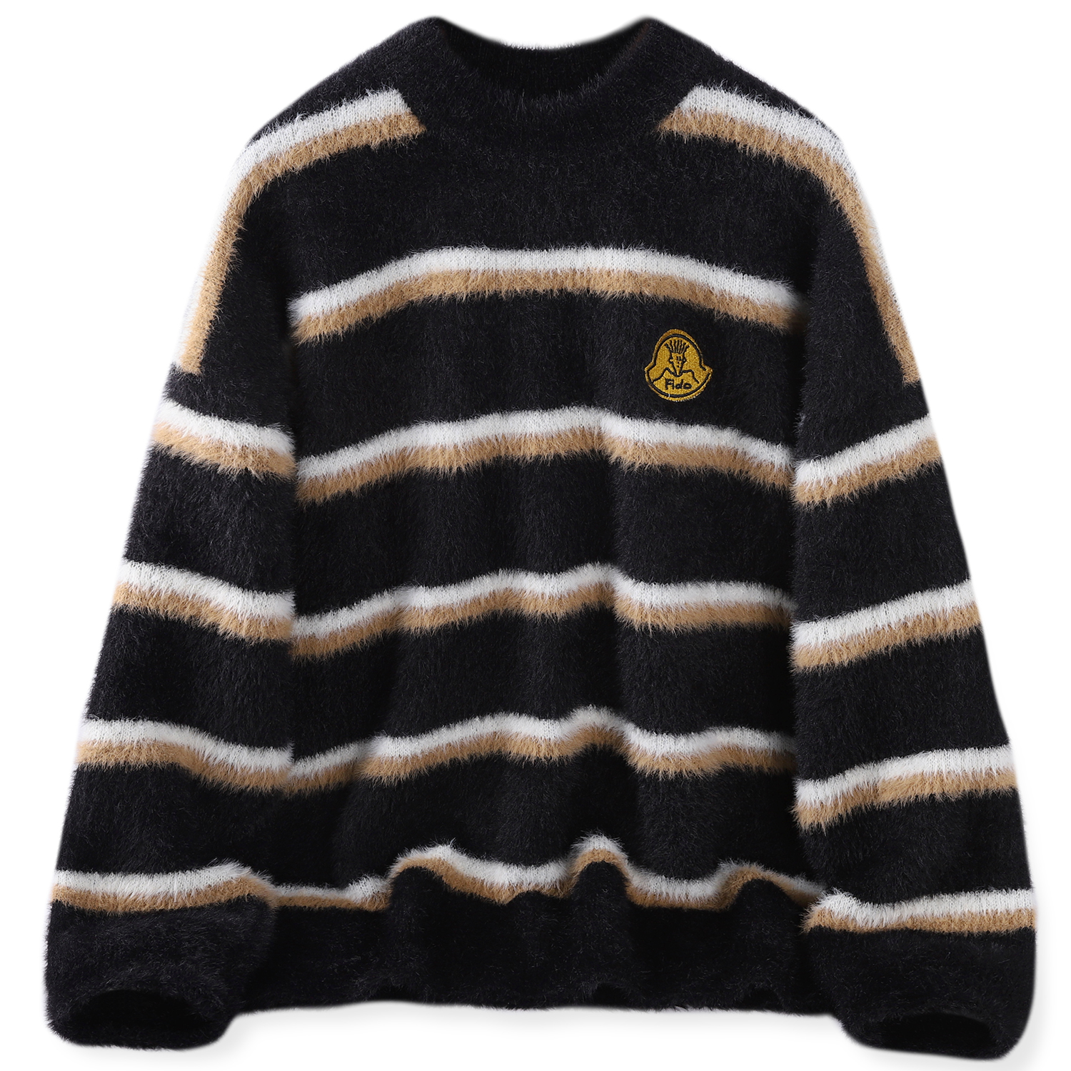 

Свитер унисекс FIDO DIDO, Red White Blue Tricolor Stripes (Thickened and Fleece-Lined)