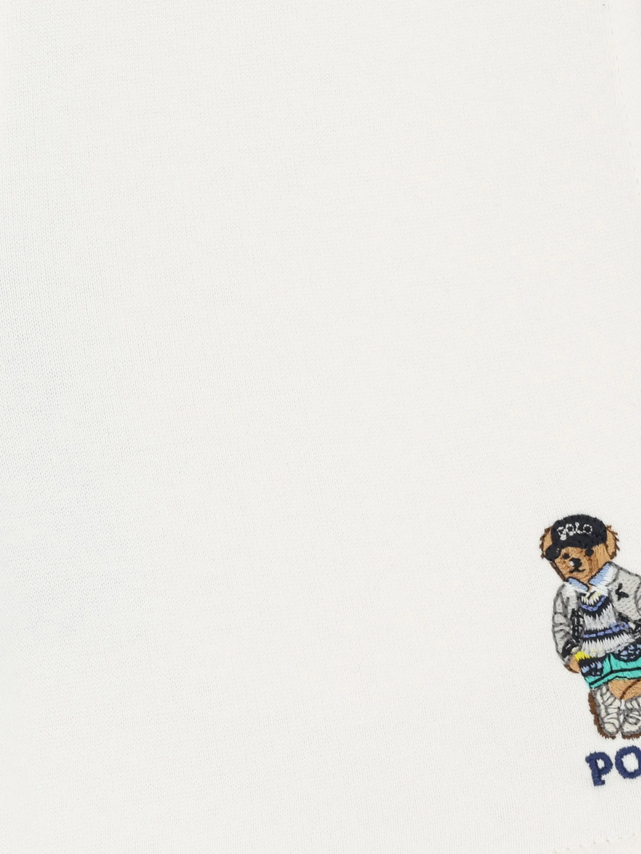 Шорты Polo Bear Polo Ralph Lauren Kids, белый — фото 3
