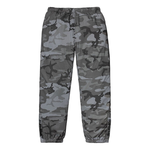 

Брюки fw18 reflective camo warm up pant snow camo Supreme, черный