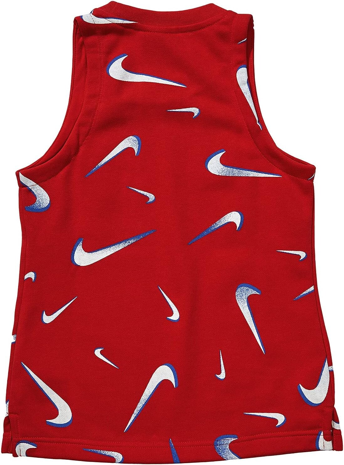 

Пуловер Nike NSW French Terry All Over Print Tank, цвет University Red/Game Royal