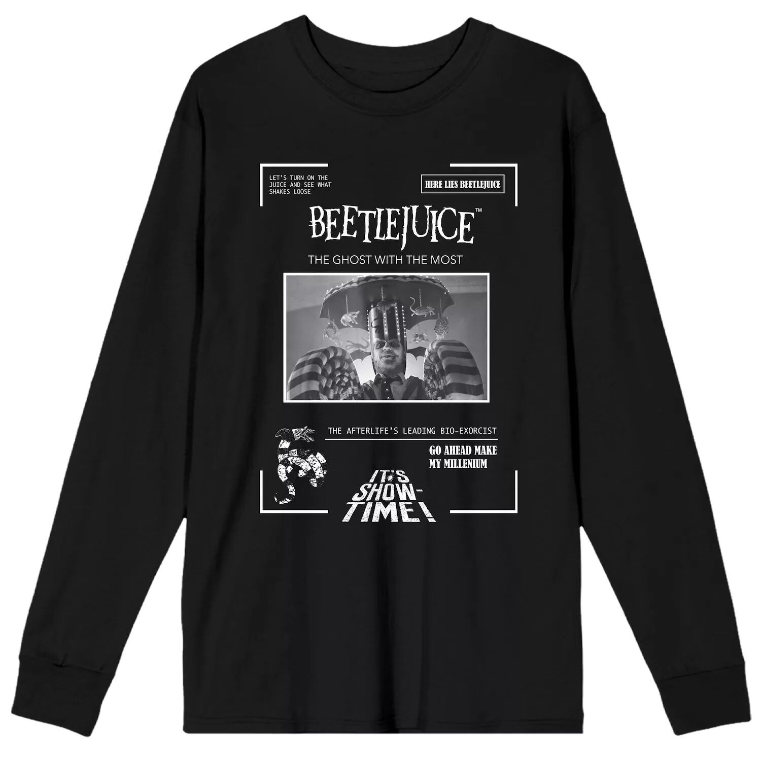 

Мужская футболка Beetlejuice Ghost Licensed Character