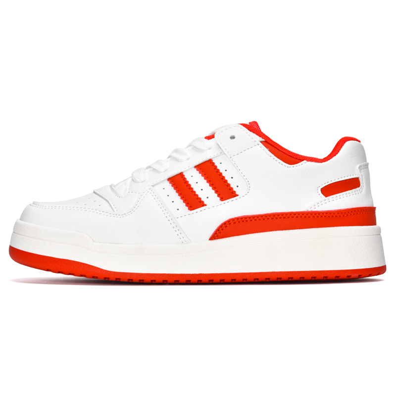 

VICTORIA&VERA Скользоустойчивые, износостойкие, легкие, увеличивающие рост низкие скейтбордские кроссовки унисекс красные [Женские], цвет Red[Women's]