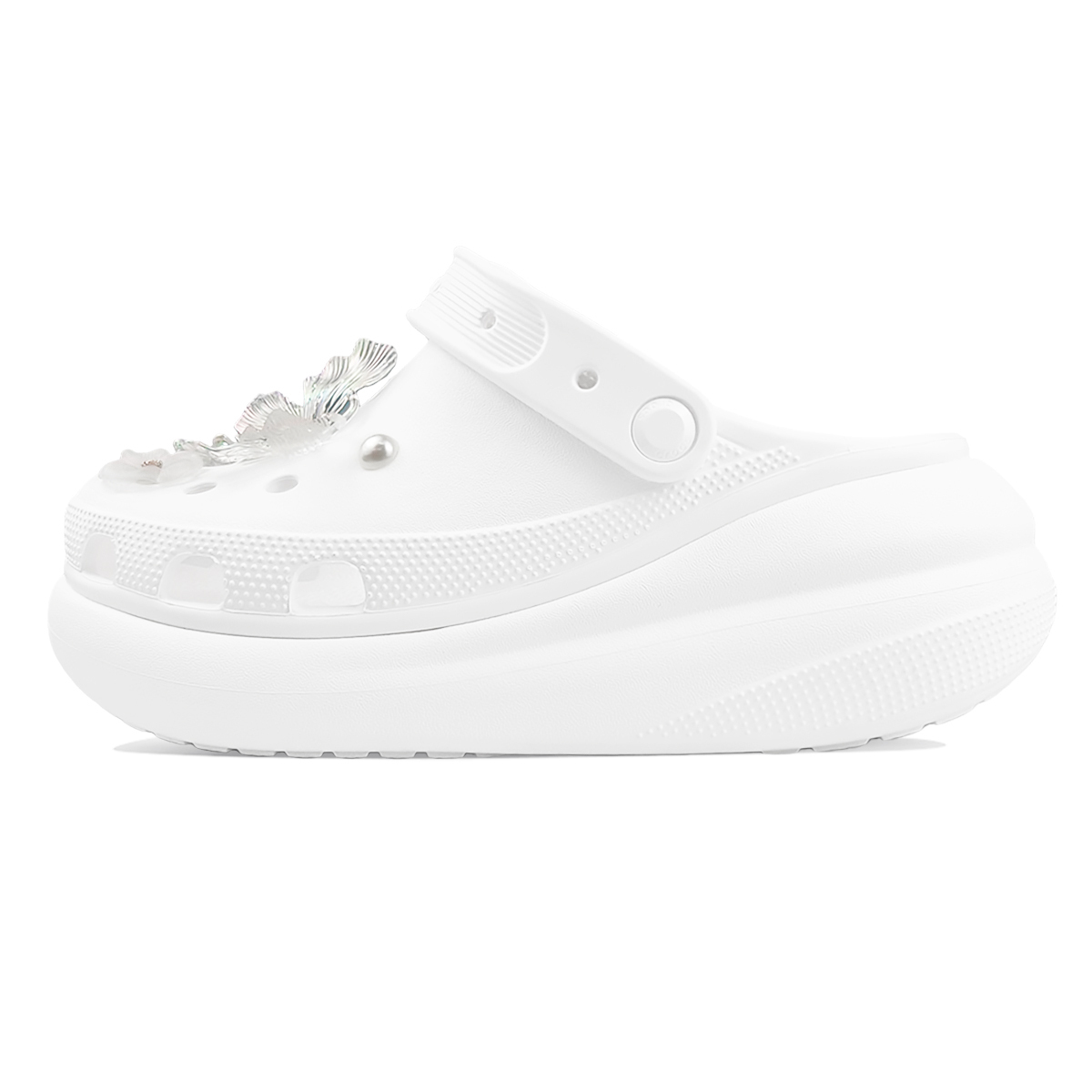 

Crocs Кроссовки Crush Clog унисекс белые, цвет White
