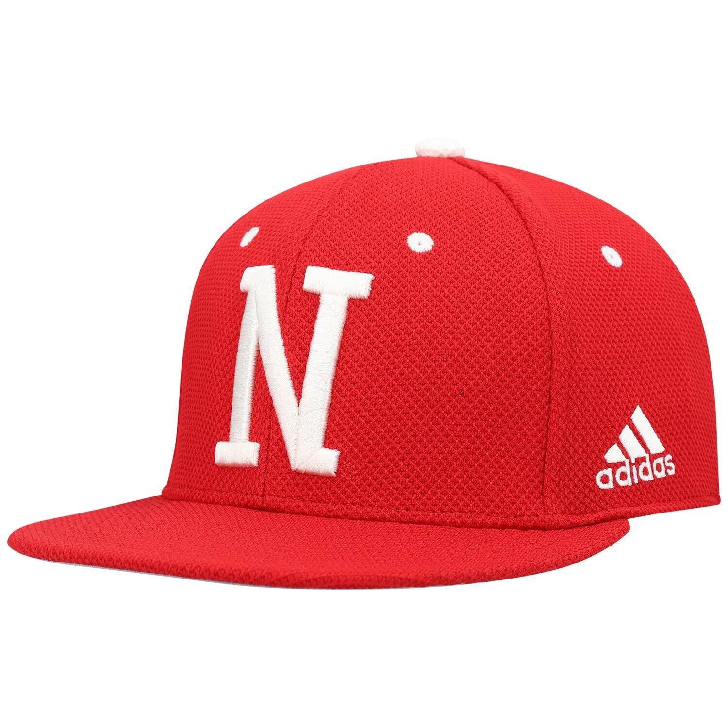 

Мужская бейсбольная кепка adidas Scarlet Nebraska Huskers On-Field Team