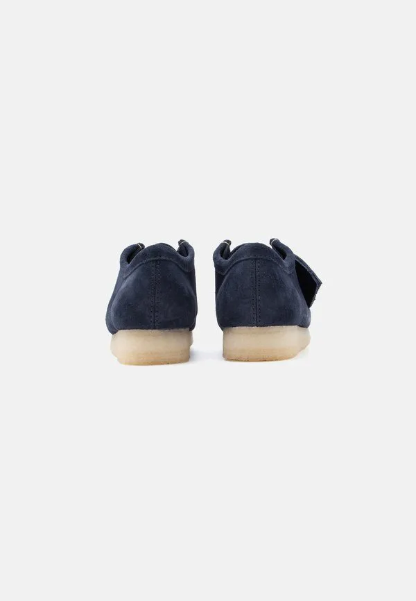 Повседневные кроссовки wallabee на шнуровке Clarks Originals, Navy — фото 3
