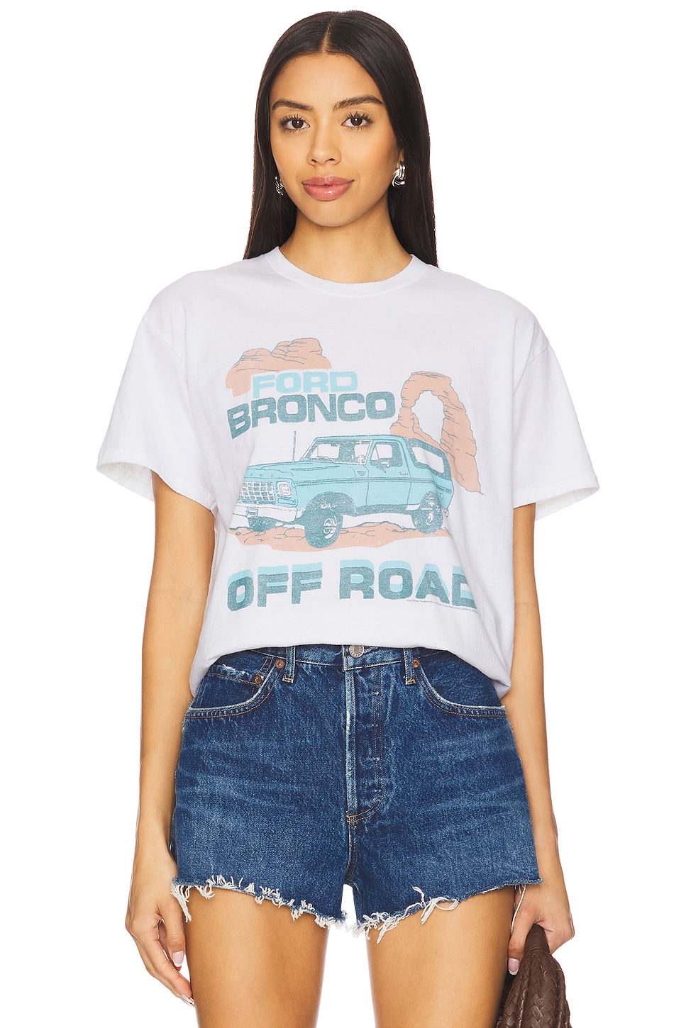 

Футболка для бездорожья Ford bronco, white