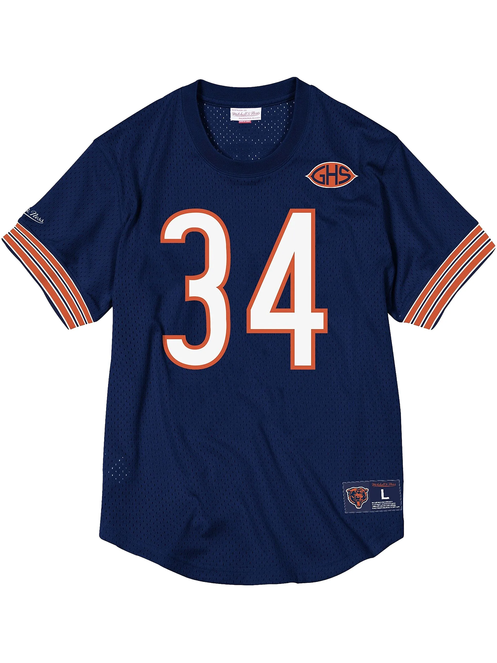 

Топ NFL N&N Bears 1983 Walter Payton Mitchell & Ness, синий