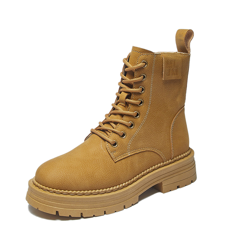 

Ботинки Martin Boot женские Lianghuo, цвет Yellow Brown