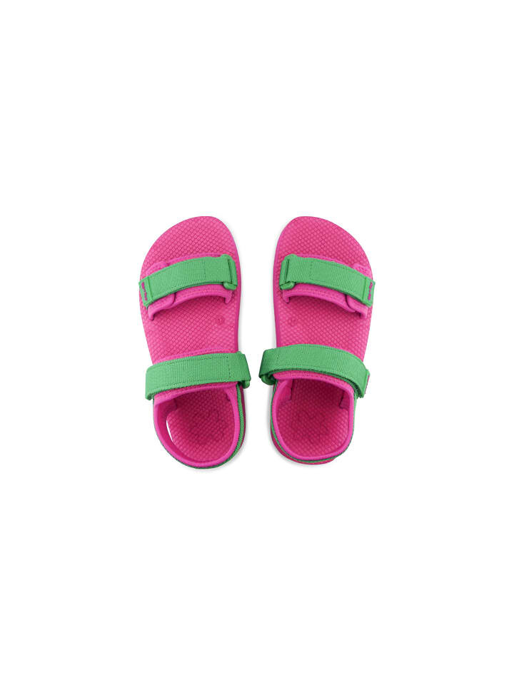 Классические босоножки Flip Flop, цвет gartengrün/pink — фото 3
