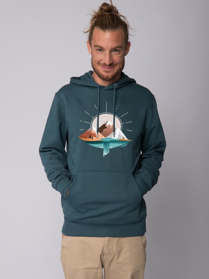 

Толстовка wat Apparel Sweatshirt Sunrise & Lake, цвет Petrol