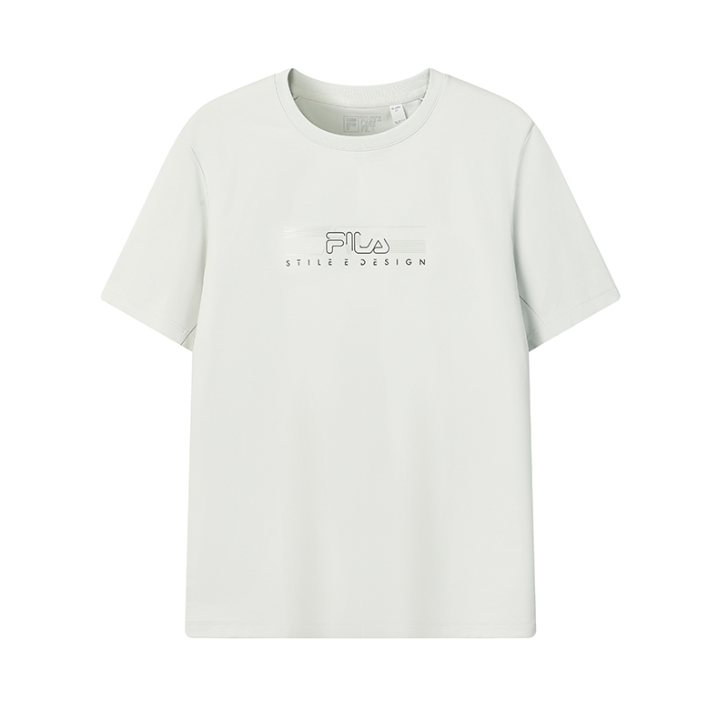 

FILA Футболка белая мужская Steam Gray