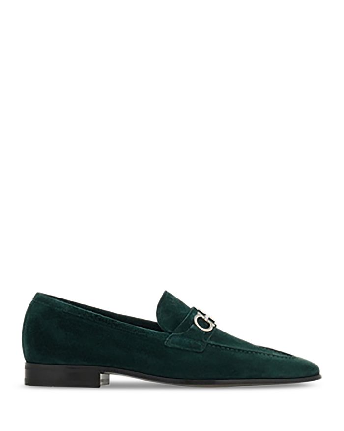 

Мужские лоферы Balty 2Vit Gancini с пряжкой - классический крой FERRAGAMO, зеленый