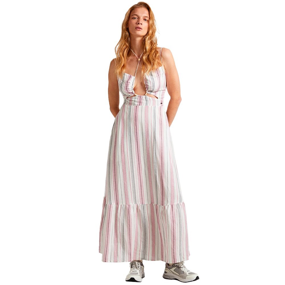 

Платье Pepe Jeans Diana Sleveless Long, бежевый