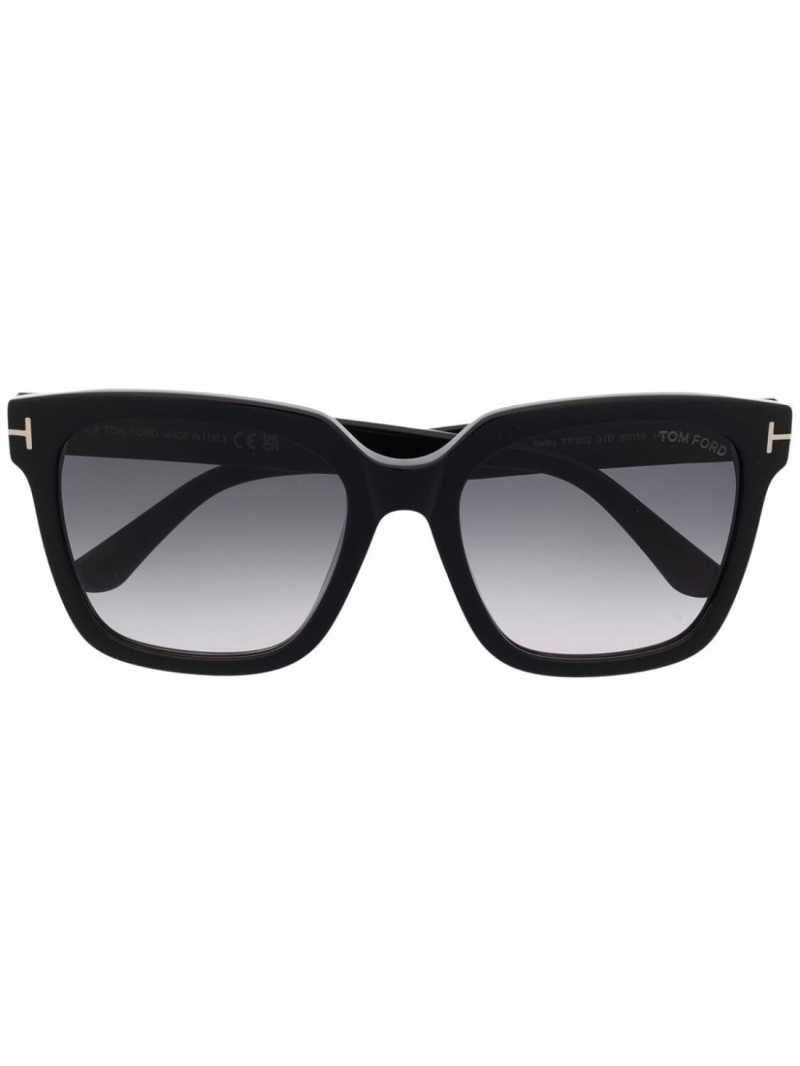 

TOM FORD Eyewear солнцезащитные очки в квадратной оправе, черный