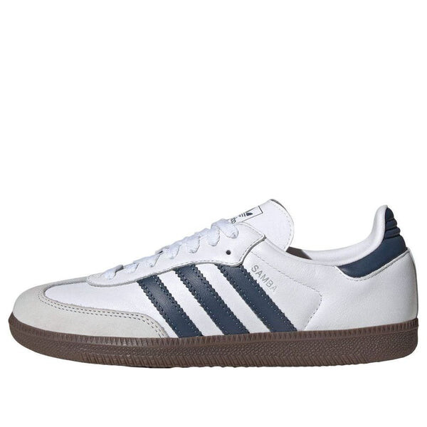 Кроссовки samba og 'white preloved ink' Adidas, белый