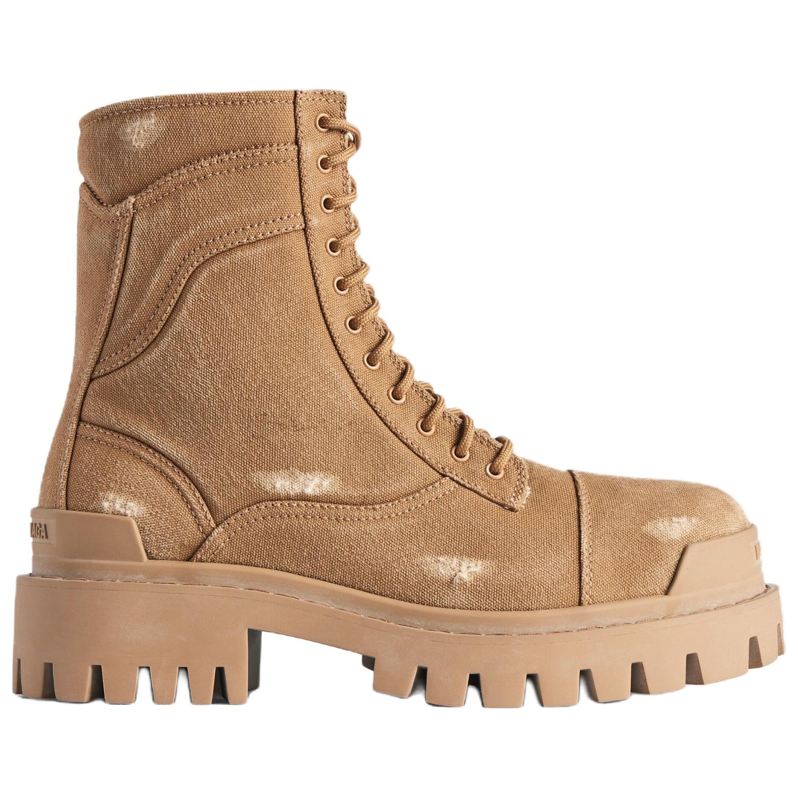 Balenciaga Короткие ботинки Strike Short Martin 2 см мужские коричневые — фото 3