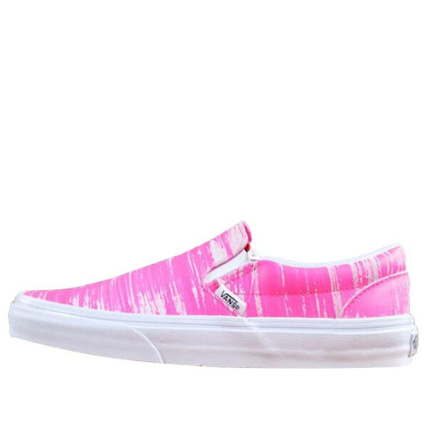 

Кроссовки slip-on pink/white Vans, розовый