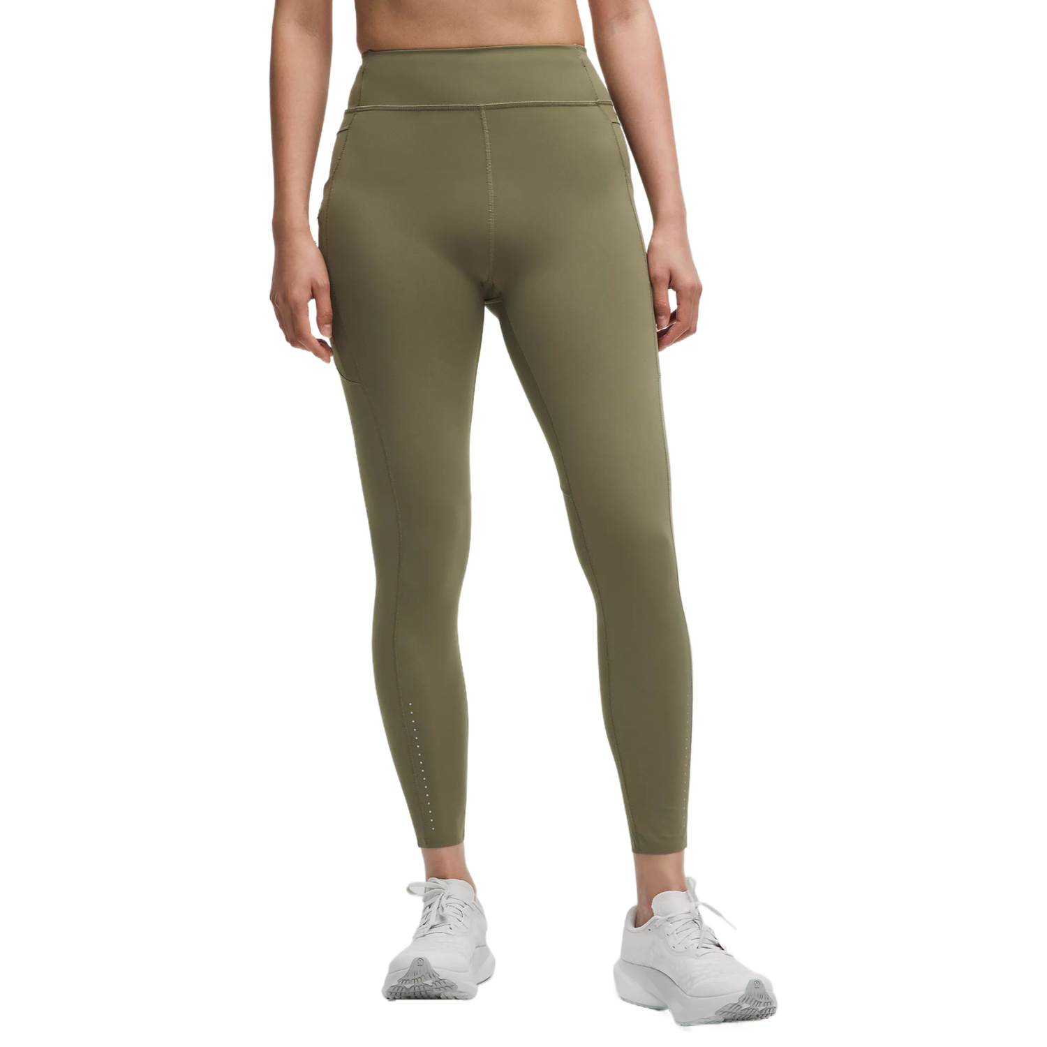 

Брюки спортивные Fast And Free 25' Women's Lululemon, laurel зеленый/balf