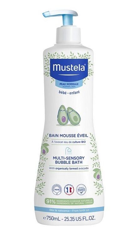 

Жидкость для ванн для детей Mustela Bebe Bąbelkowa Kąpiel, 750 мл