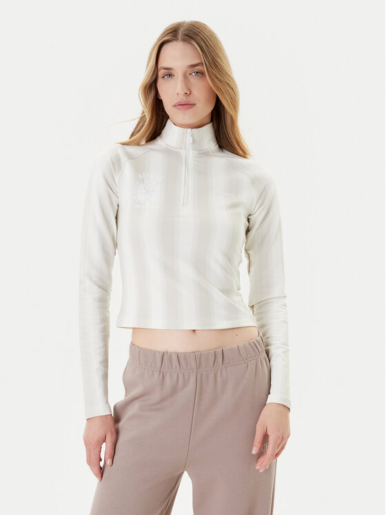 

Свитшот regular fit Half-Zip Graphic Football JW3642 Adidas, экрю