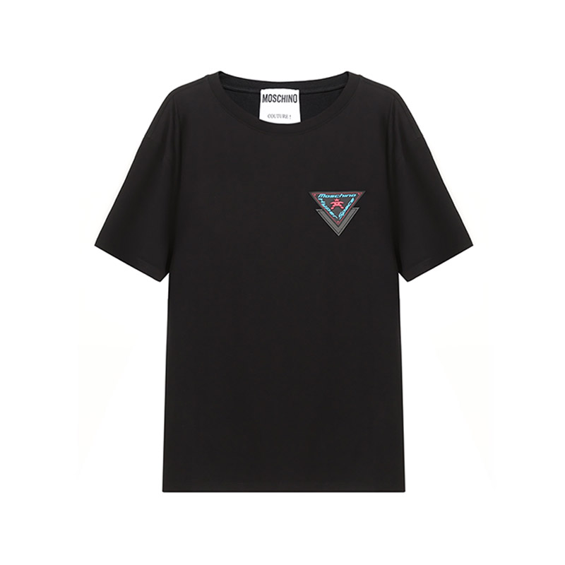 

MOSCHINO Футболка мужская черная, Черный, MOSCHINO Футболка мужская черная