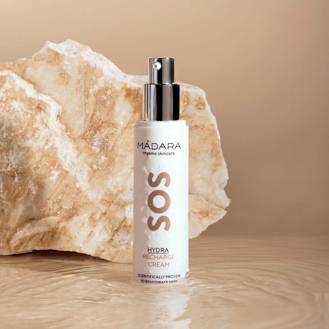 Крем для лица sos hydra recharge cream Madara, объем 50 мл — фото 4