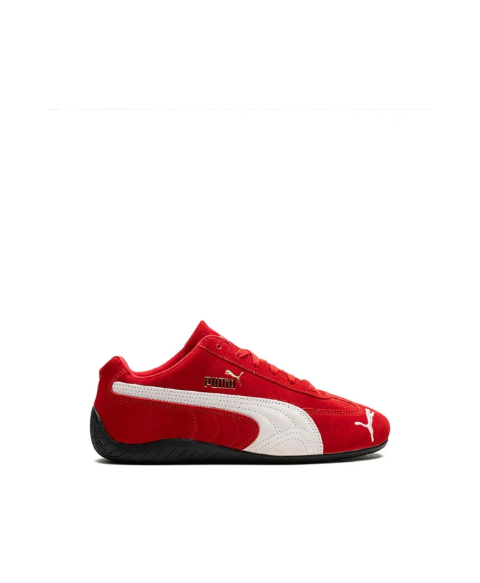 

Культовые кроссовки в красно-белых тонах, вдохновленные автоспортом. Puma, красный