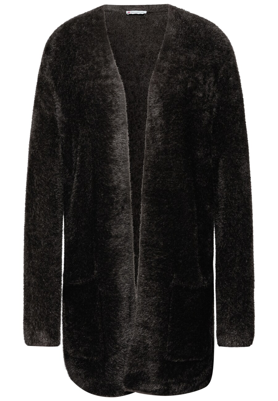 

Вязаный кардиган STREET ONE, темно-коричневый