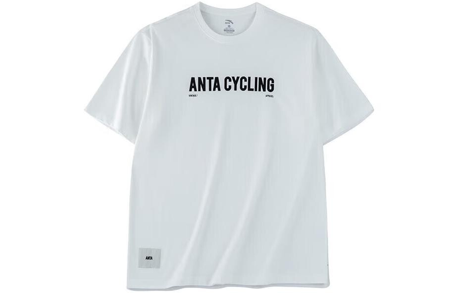 

Футболка Life Collection унисекс цвета слоновой кости и белого цвета Anta, белый