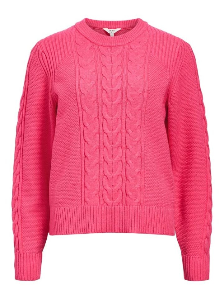 

Пуловер Object Pullover, цвет hot pink