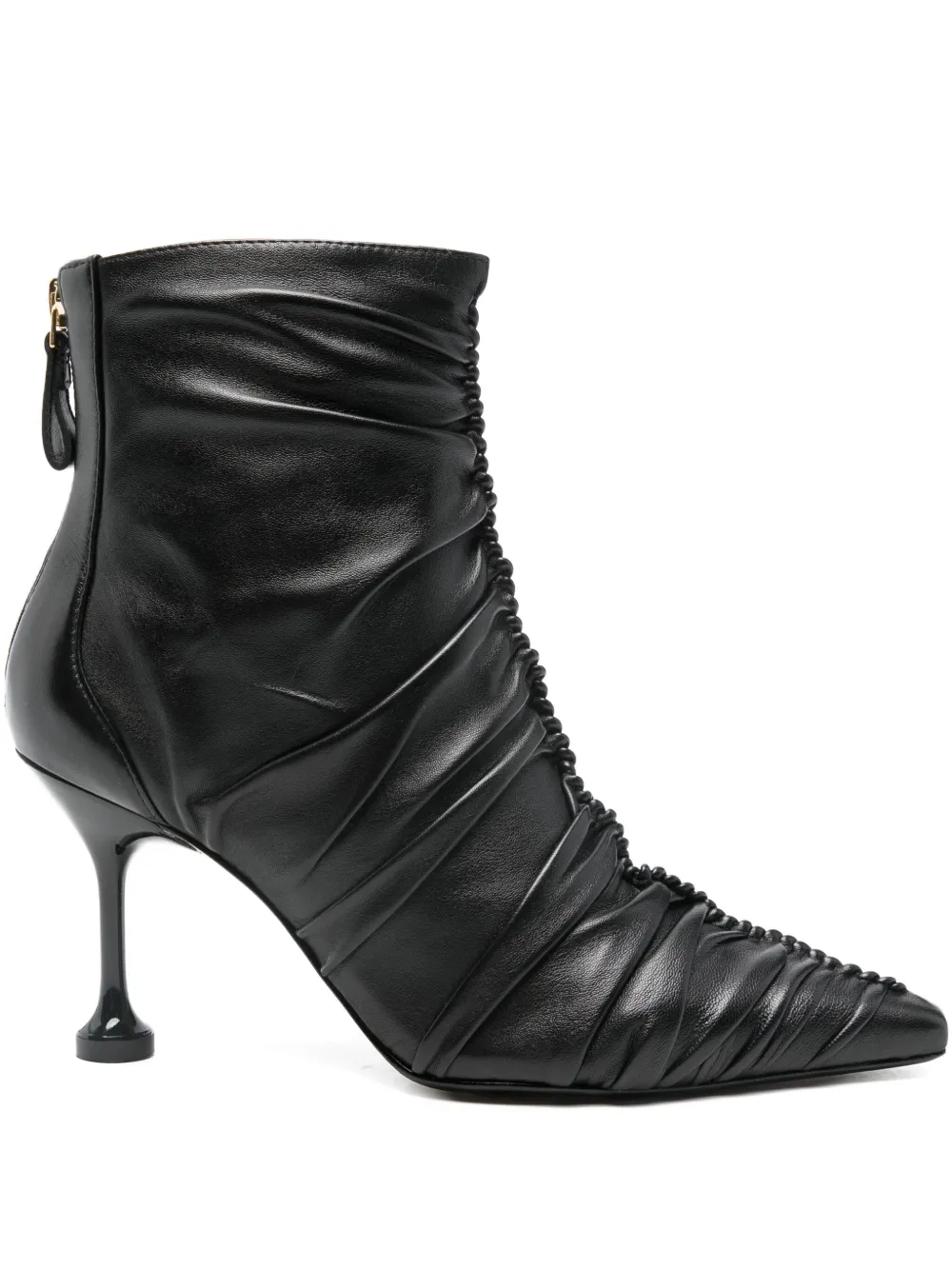 Сапоги Dannia на каблуке 85 мм Alexandre Birman, черный