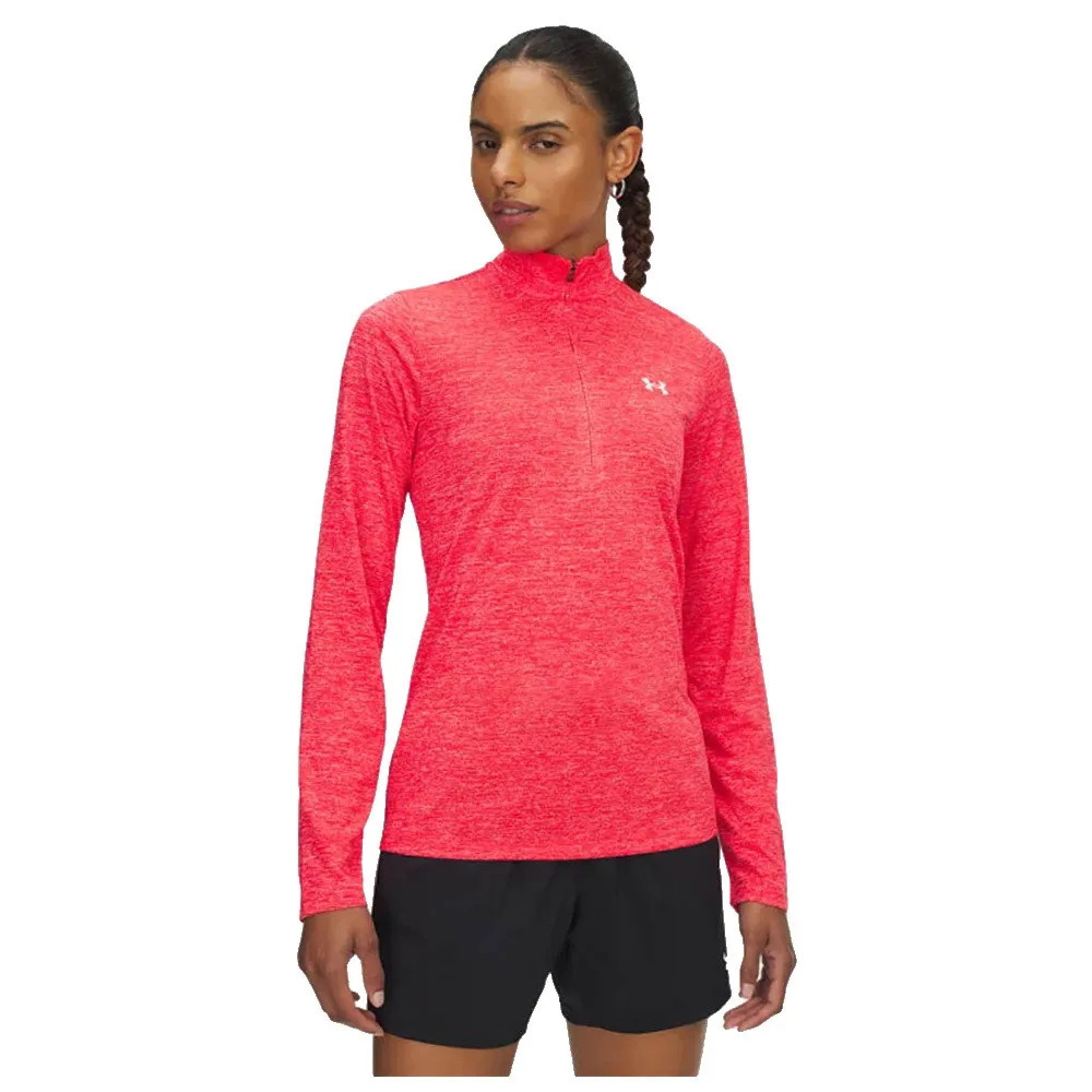 

Толстовка спортивная Under Armour Tech Twist half zip, розовый