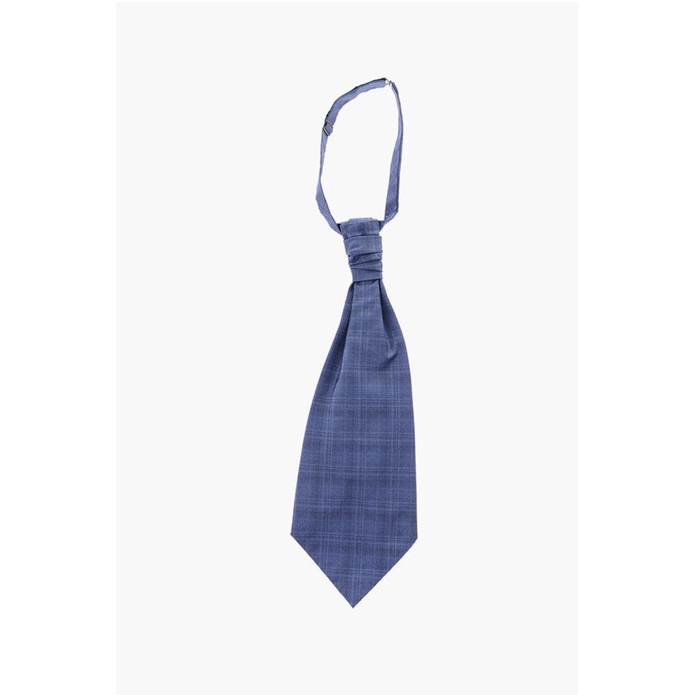 

Шелковый церемониальный галстук Ascot Corneliani, синий