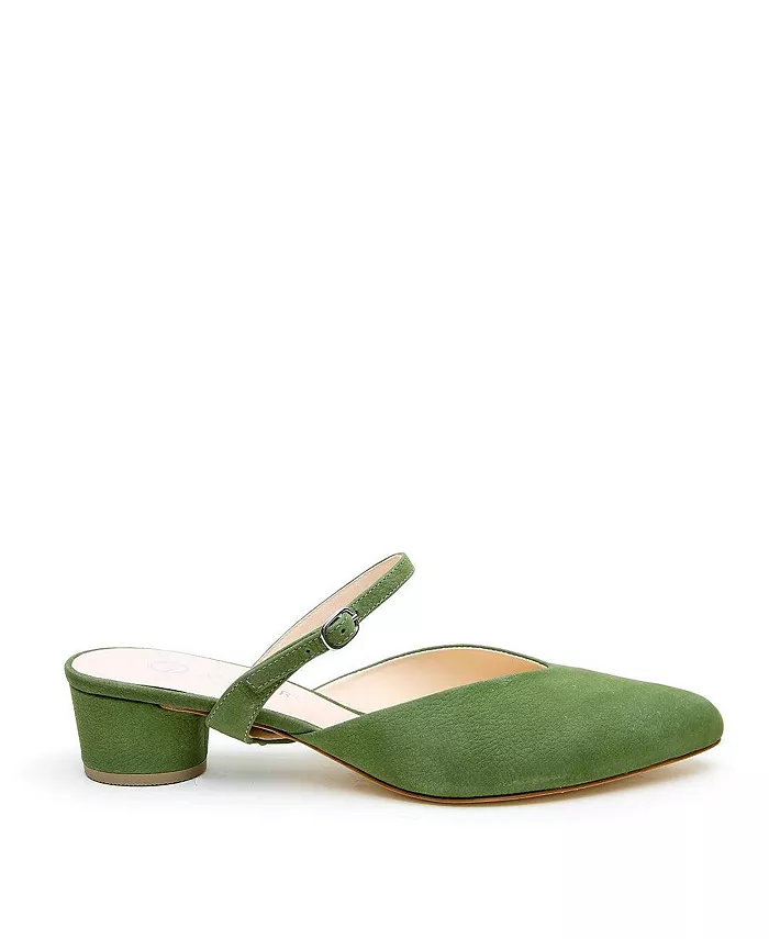 Женские сандалии Moss Twiggy Customizable V Slides Alterre, зеленый