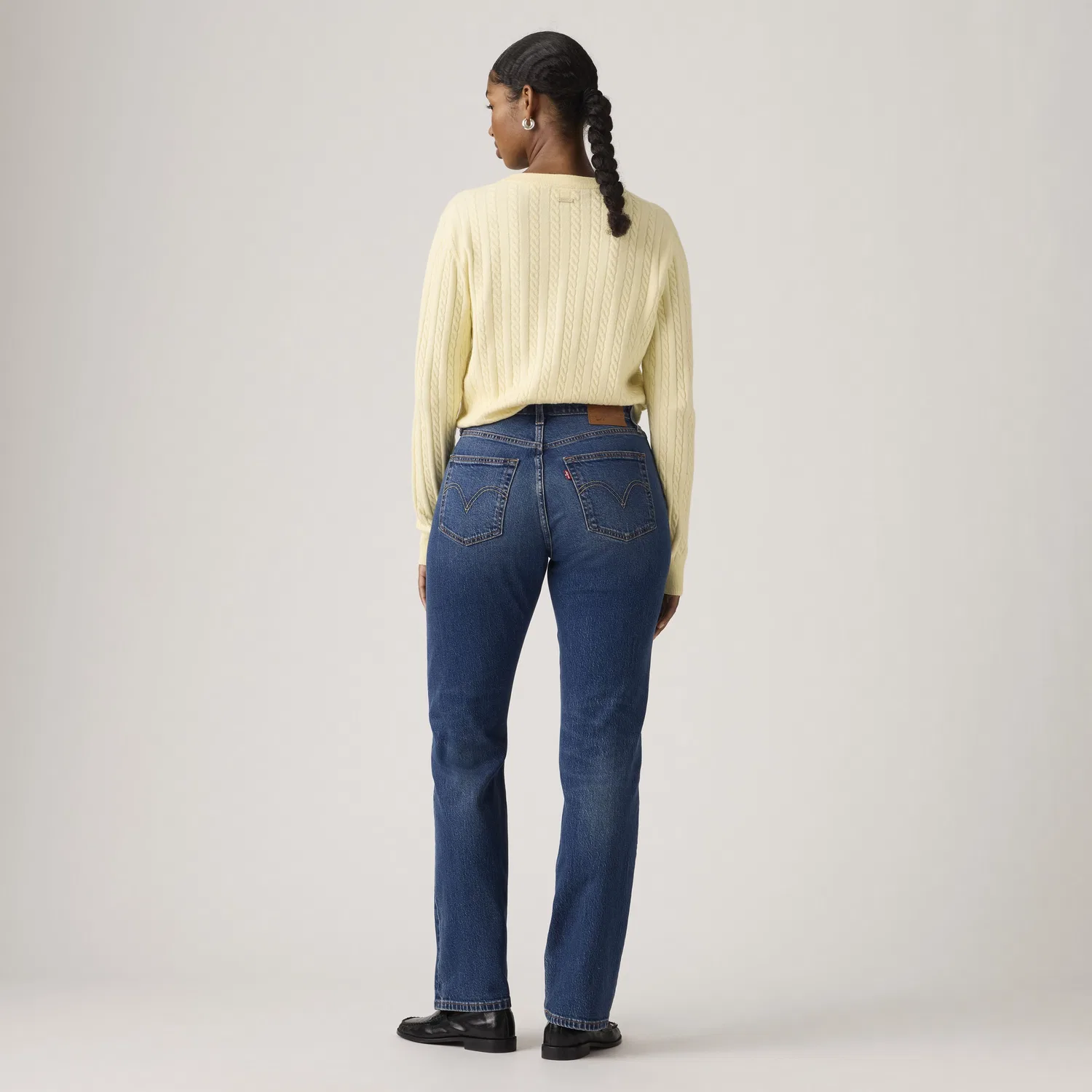 Легкие женские джинсы 501 Curve Levi's, Dark Wash — фото 4