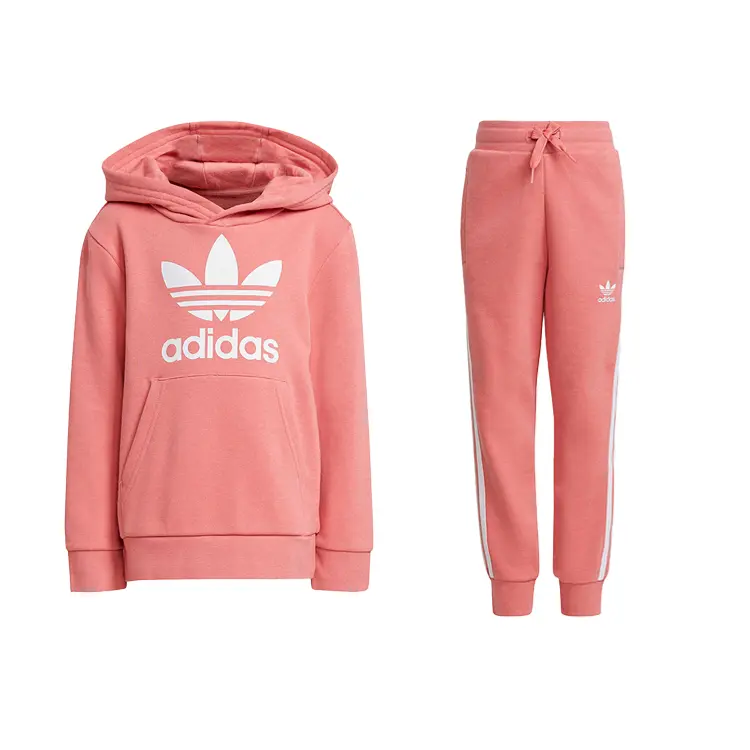 Повседневная спортивная одежда розовая для детей 3-7 лет Adidas Originals — фото 2