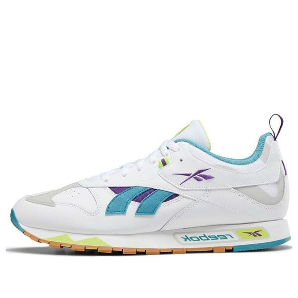 

Кроссовки classic leather rc 1.0 'white regal purple' Reebok, белый